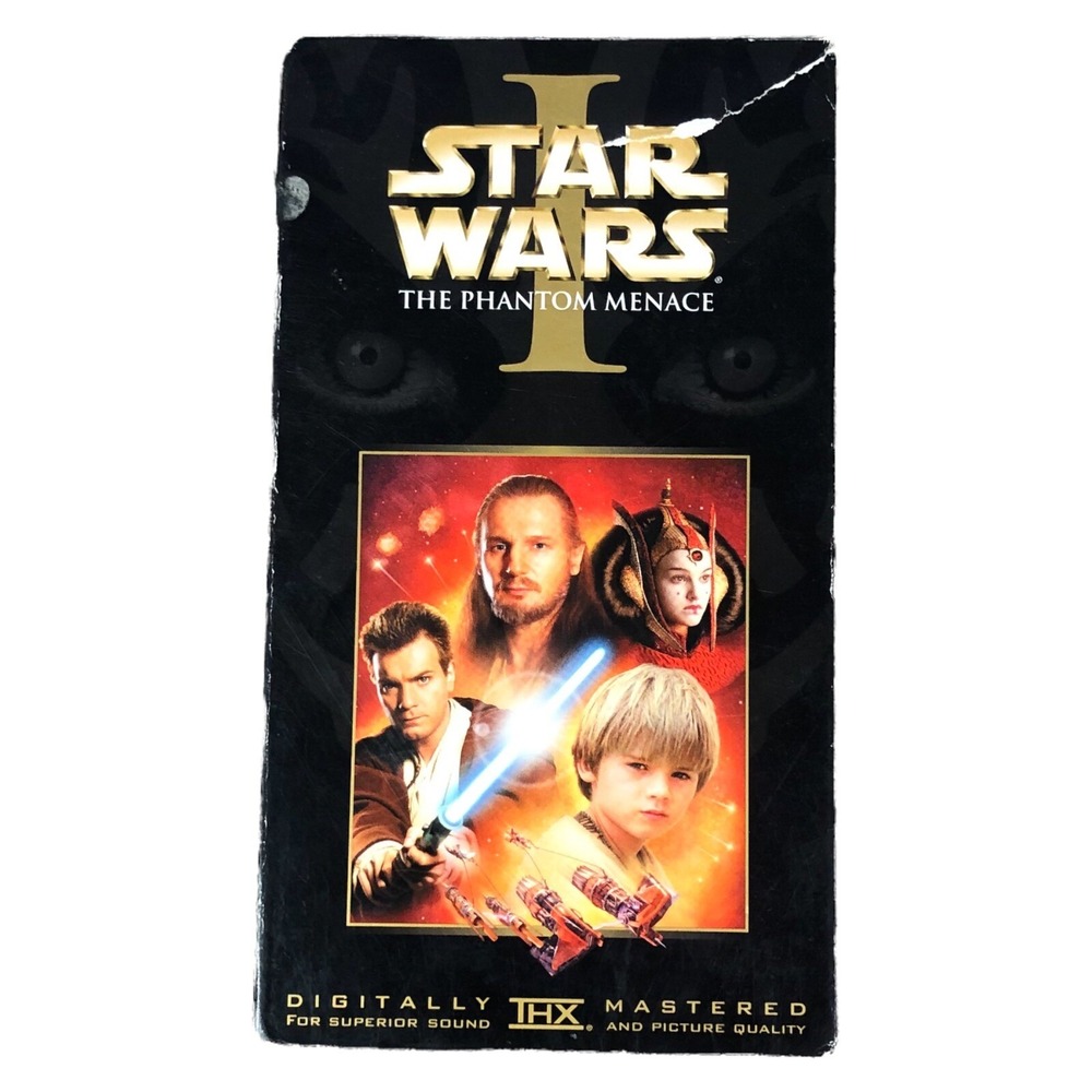 Lucasfilm‎ Star Wars Episode 1 The Phantom Menace VHS Tape